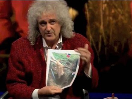 Brian May on Newsnight with Jim Barrington