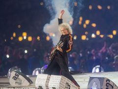 Brian May - played for the Olympics closing ceremony