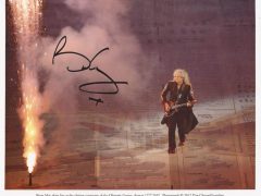 Brian May signed photo