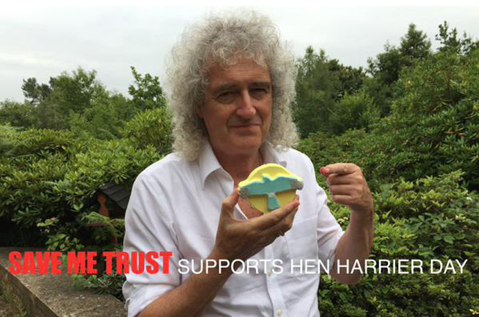 Brian supports Hen Harrier Day