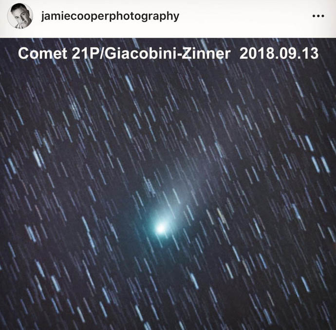 Comet 21P/Giacobini-Zinner 2018.09.13