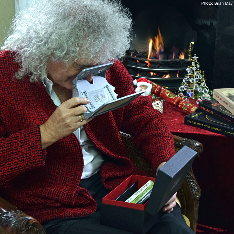 Brian May with Victorian Gems