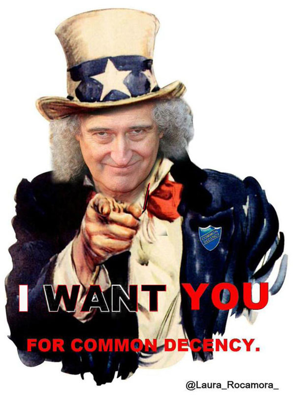 I Want You for Common Decency