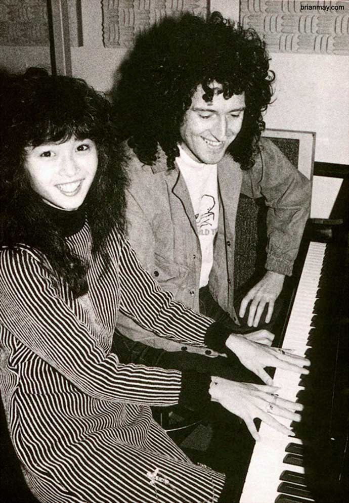 Minako and Bri 1987