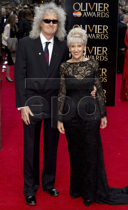 Brian and Anita at Olivier Awards 2015