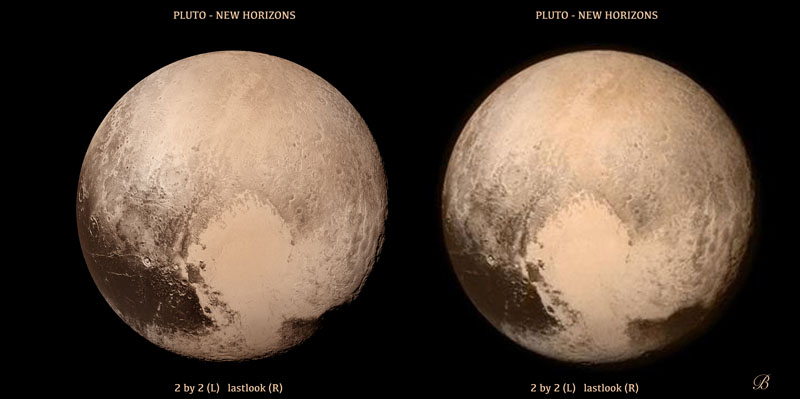 Pluto last before flyby