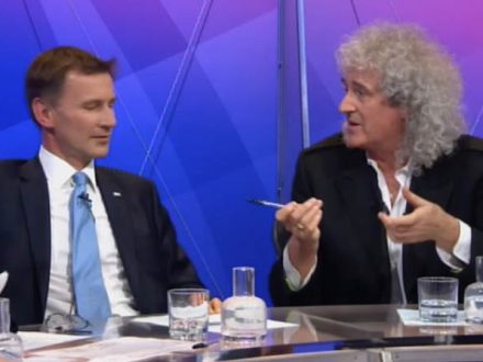 Jeremy Hunt and Brian May - Question Time