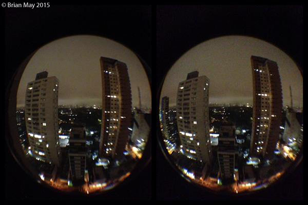 Sao Paulo at night - stereo