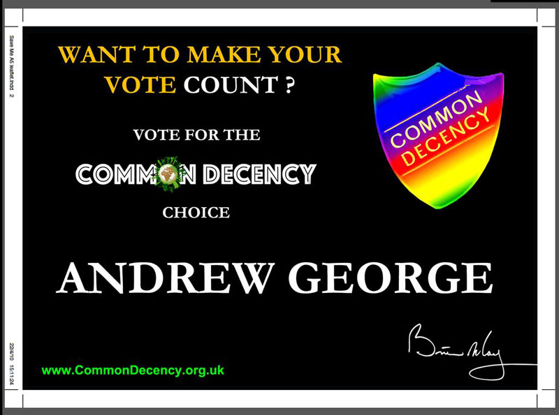 Andrew George poster