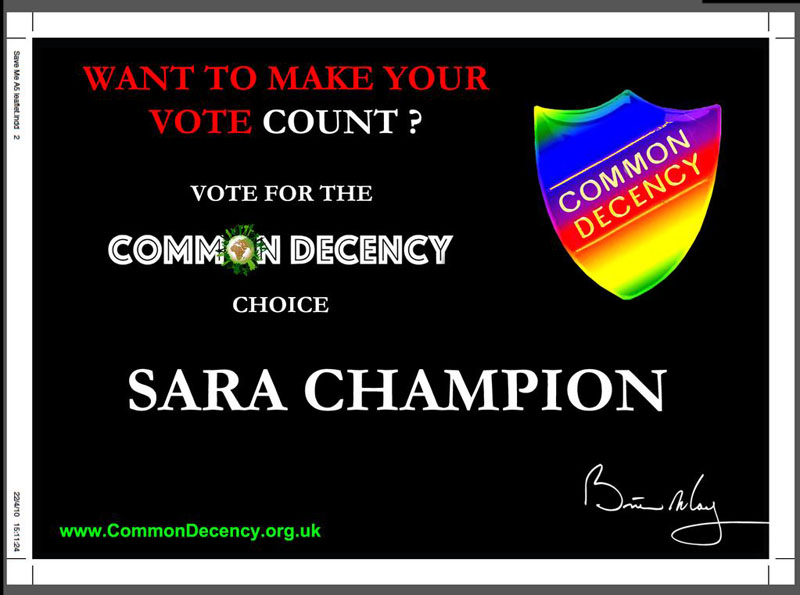 Sara Champion poster