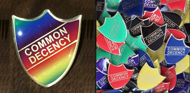 Multi and coloured badges