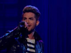 Adam Lambert on Late Late Show
