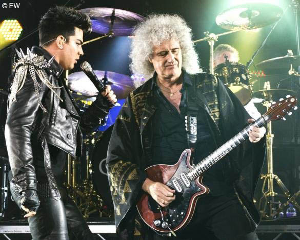 Adam and Brian on stage. Photo: ©EW