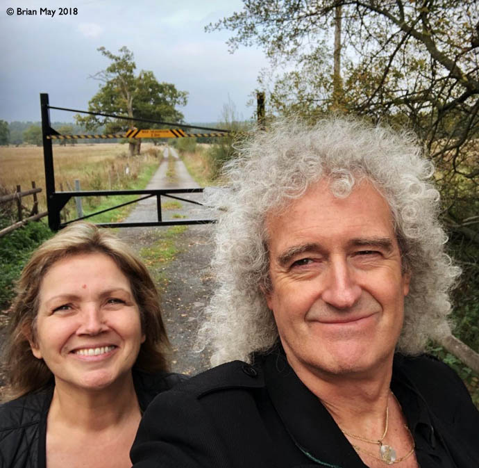 Anne and Bri in new wildlife location