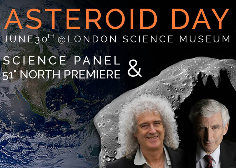 Asteroid Day London event banner"
