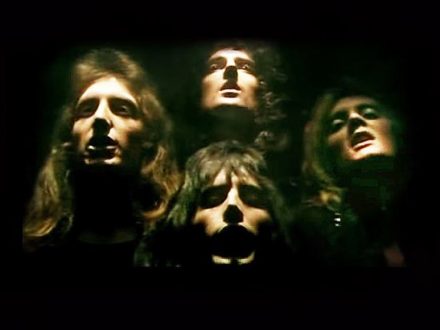 Still from Bohemian Rhapsody video