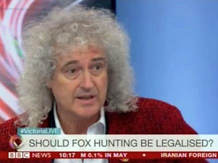 Brian May on Victoria Derbyshire show - 14 July 2015