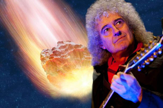 Brian May - We will space rock you