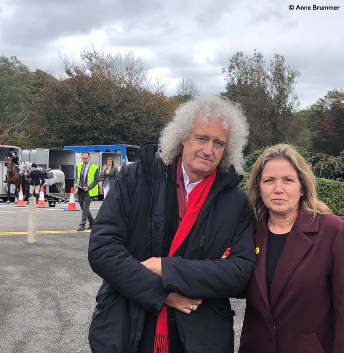 Brian May and Anne Brummer
