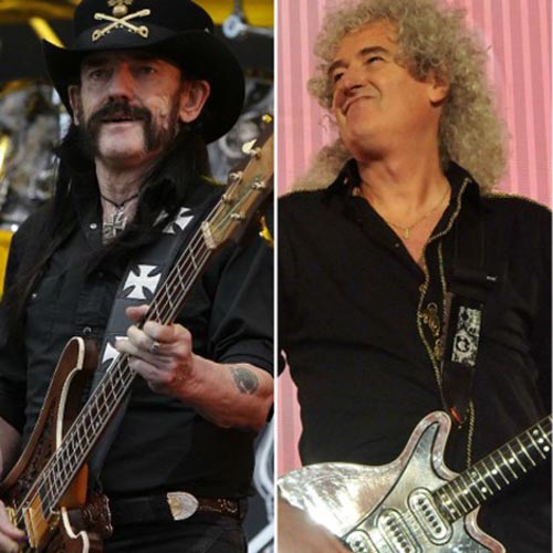 Lemmy and Brian May