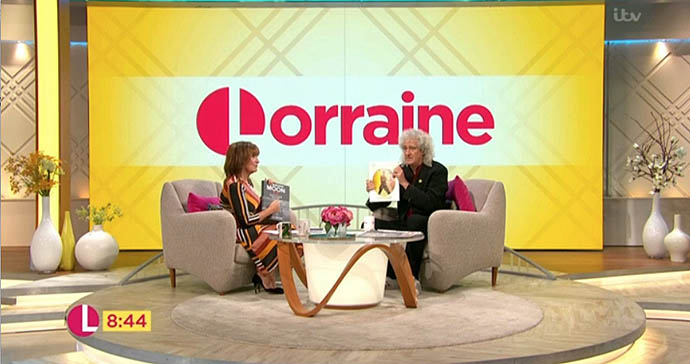 Lorraine Kelly and Brian