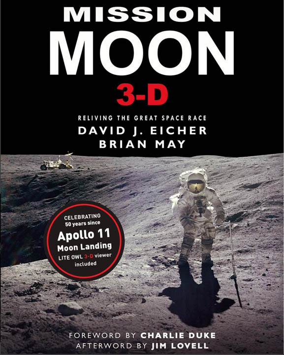 Mission Moon in 3-D - UK front cover