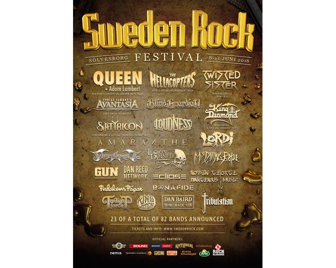 Sweden Rock Poster