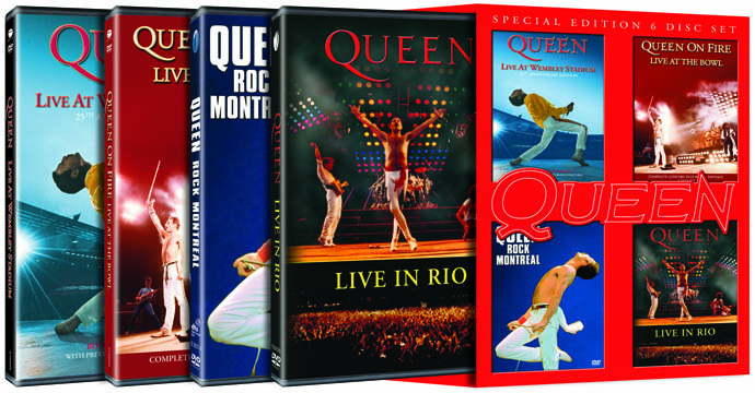 Queen DVD Extravaganza
