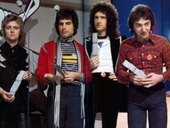 Queen at Brit Awards 1977