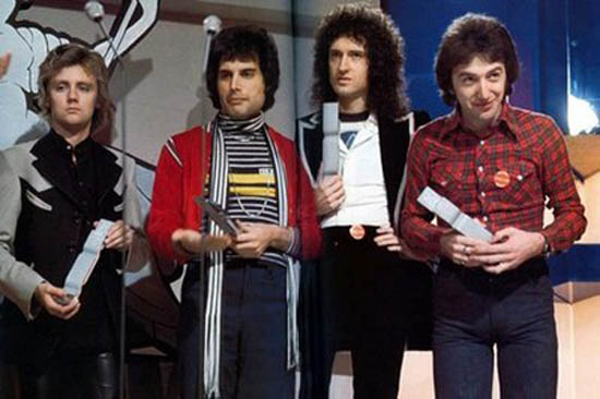 Queen at Brit Awards 1977 