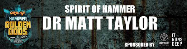 Spirit of Hammer Dr Matt Taylor