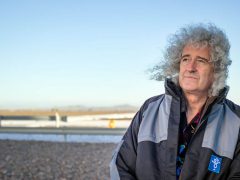 Brian May at Paranal