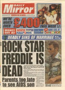 Mirror 25 Nov 1991