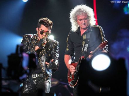 Adam Lambert and Brian May - Rock in Rio