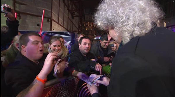 Brian May meets fans