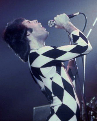 Freddie Mercury in 1977 