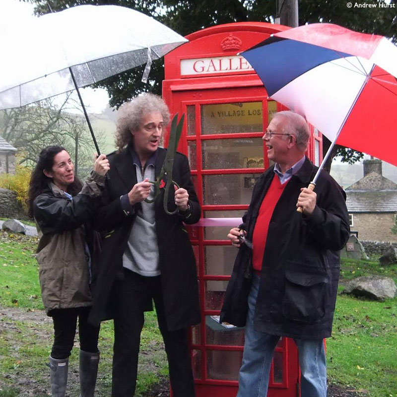 Brian in Settle - with big scissors