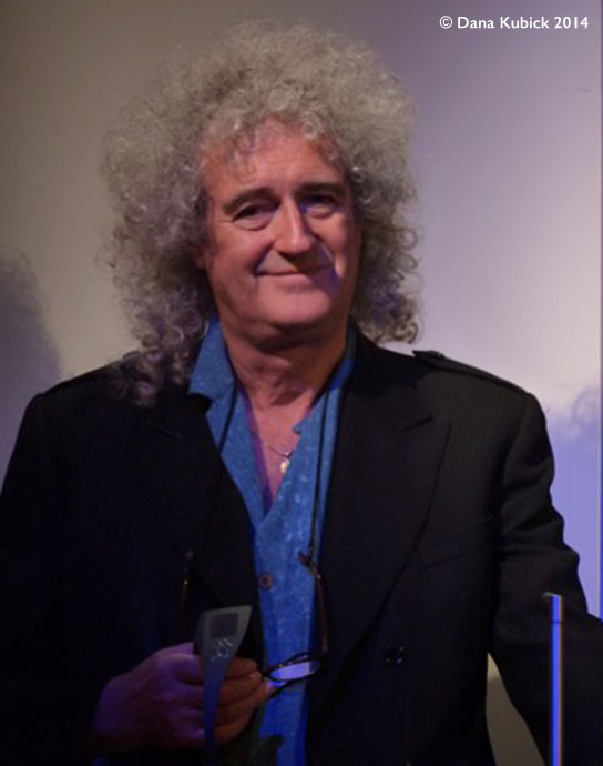 Brian May, British Library © Dana Kubick 2014