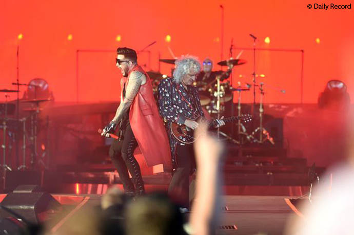 Adam and Brian on stage TRNSMT