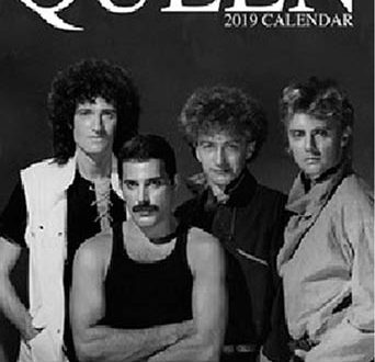 Queen Calendar 2019