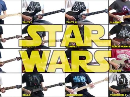 Star Wars Theme - Guitar Orchestra