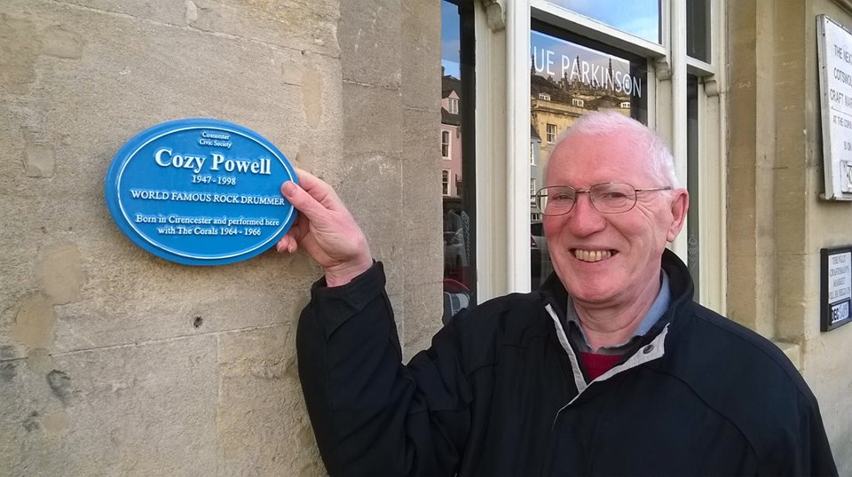 Sneak peak - Cozy Powell Blue plaque