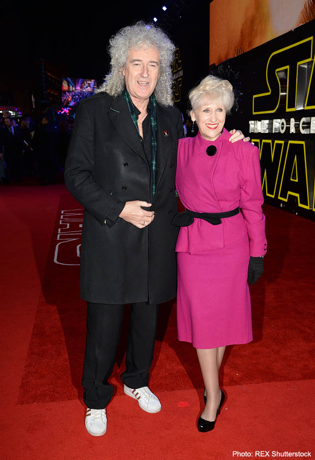 Brian and Anita - Star Wars premiere