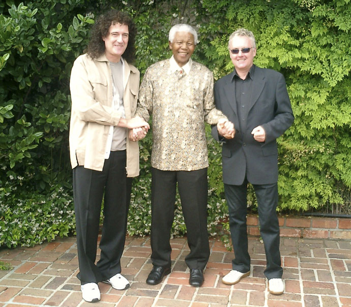 Brian, Madiba and Roger
