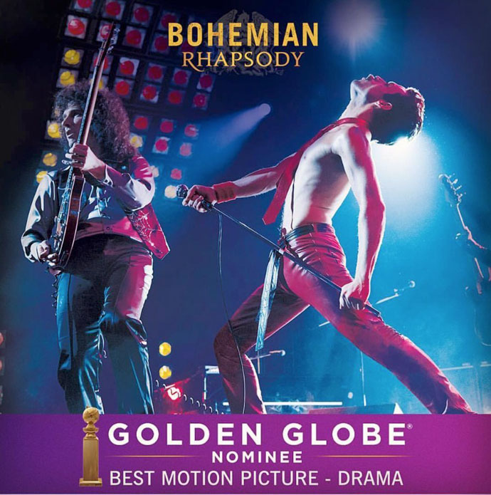 Golden Globes Bohemian Rhapsody nomination