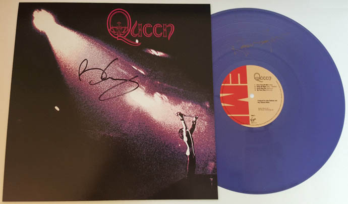 Queen signed art print