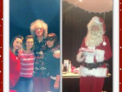 Brian as Secret Santa, Dominion Theatre