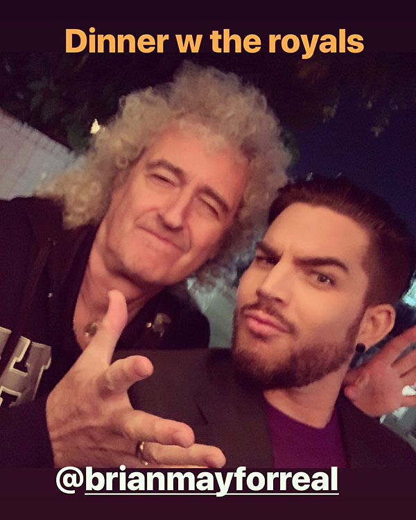 Brian and Adam Lambert
