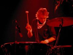 Roger Taylor on timpani