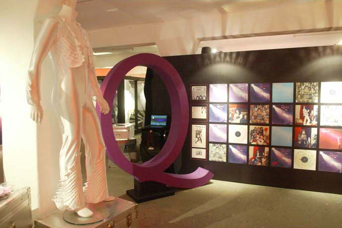 Stormtroopers Exhibition - Queen album wall